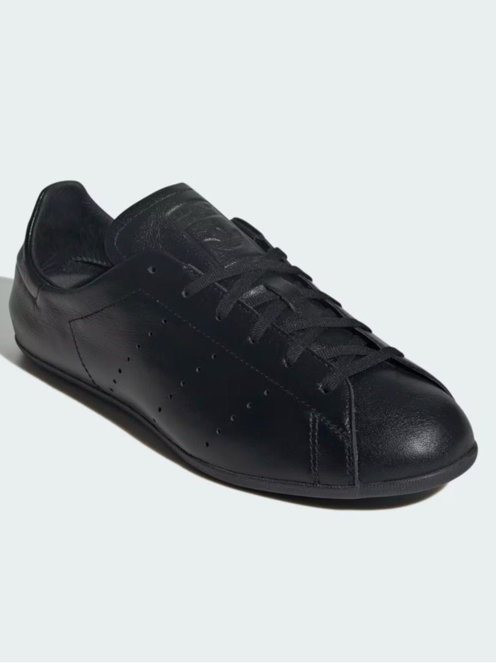 Adidas Stan Smith Lo Pro Black Leather Sneakers W 8.5